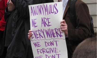 Anonymous rally, New York